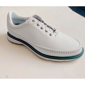 adidas Mens Size 10 Womens 11 Modern Classic 80 Spikeless Golf Shoes White Green